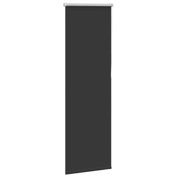 vidaXL Ролетна щора Blackout Black 40x175 cm Ширина на плата 35,7 cm