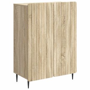 vidaXL Служебен шкаф Дъб сонома 66 x 34,5 x 92 см Инженерна дървесина
