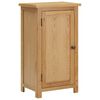 vidaXL Шкаф, 45x32x85 cм, дъбов масив
