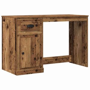 vidaXL Бюро Старо дърво 50 x 115 x 75 см Инженерна дървесина