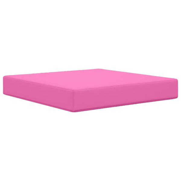 vidaXL Възглавница за диван на открито 3 pcs Розово Полиестер