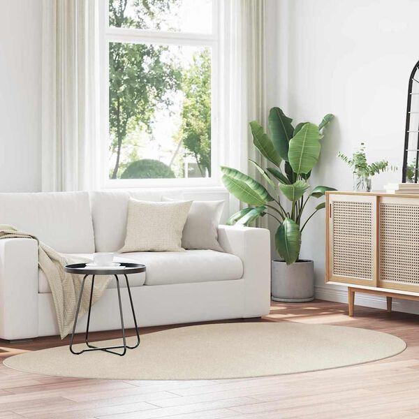 vidaXL Килими за помещение HUARTE Бежово 160 x 230 cm Полиестер