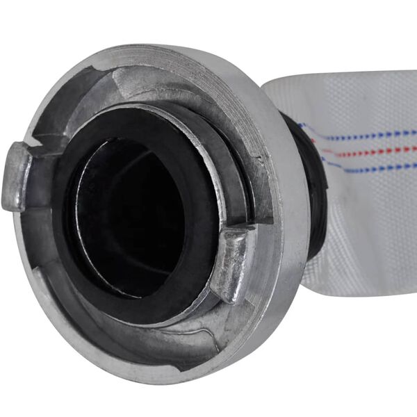 vidaXL Пожарен шланг плосък маркуч 30 м съединители Щорц тип С 2 инча