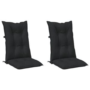 vidaXL Комплект възглавници за стол с висока облегалка 2 pcs