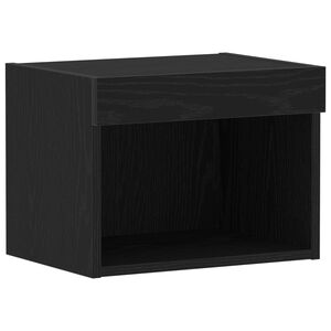 vidaXL Комплект ТВ шкаф 40 x 30 x 30 см Черния дъб Инженерна дървесина