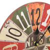 vidaXL Стенен часовник, многоцветен, 30 см, МДФ