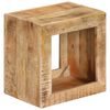 vidaXL Табуретка 40x30x40 см масивно дърво манго