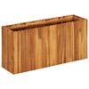 vidaXL Градинска повдигната леха, 100x30x50 см, акациево дърво масив