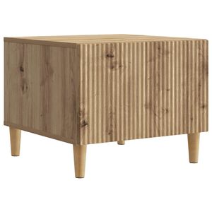 vidaXL Масичка за кафе Дъб артизан 49 x 50 x 40 см Инженерна дървесина