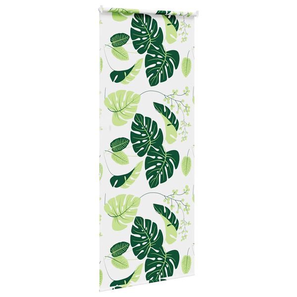 vidaXL Ролетна щора за баня 110x240 см Ширина на плата 106 см