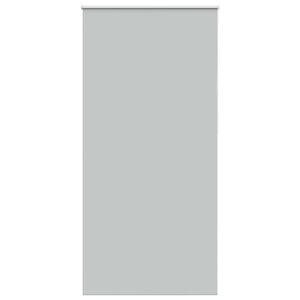 vidaXL Ролкова щора Blackout Светло сиво 110x230 cm Ширина на плата