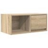 vidaXL ТВ шкаф Дъб Сонома 60x31x25,5 cm Инженерна дървесина
