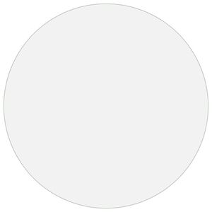 vidaXL Протектор за маса, матов, &Oslash; 60 см, 1,6 мм, PVC