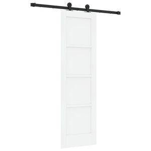 vidaXL Преплъзваща се врата ORKDAL 61 x 198,5 cm Инженерна дървесина
