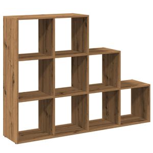 vidaXL Разделител за стая / библиотека 3 нива 137,5x29x103,5 см