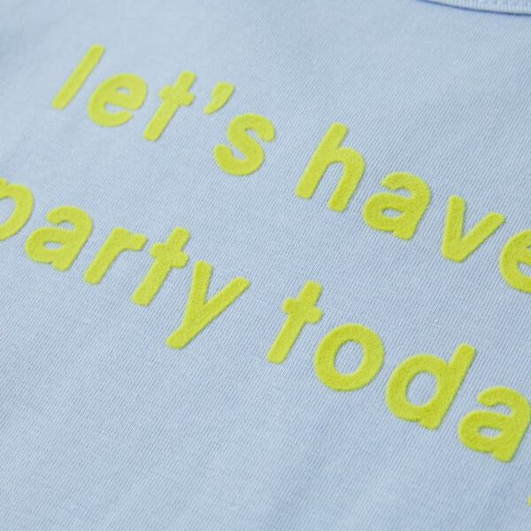 Детска тениска, светлосиня, 140