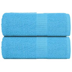 vidaXL Кърпи за пране FROGN 2 бр. Тюркоазени 30x30 см 360 г/м&sup2;