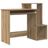 vidaXL Бюро Дъб Инженерно дърво 106 x 41 x 88.5 см