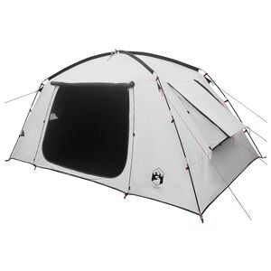 vidaXL Кабинна палатка Бял blackout 400 x 210 x 180 см Полиестер