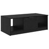 vidaXL Масичка за кафе Черния дъб 102 x 50 x 36 см Инженерна дървесина
