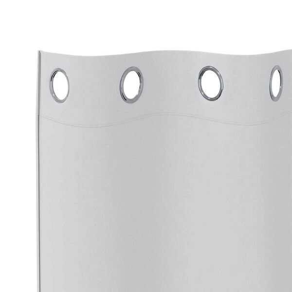 vidaXL Завеси за затъмняване с пръстени 2 pcs Светло Сиво 260 x 140 см