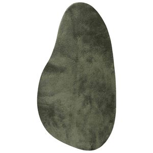 vidaXL Килим HUARTE Горско зелено 80 x 150 cm Полиестер