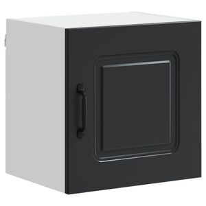 vidaXL Панел за миялна машина Kalmar Черно 40 x 31 x 40 см