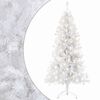 vidaXL Изкуствено коледно дърво с хингед 210 см 300 LED светодиода