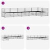 vidaXL Комплект дивани за открито 6 pcs Естествен