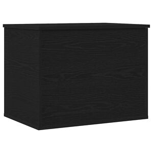 vidaXL Кутия за съхранение Черен дъб 60 x 42 x 46 cm Инженерно дърво