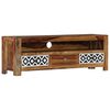 vidaXL ТВ шкаф, 120x30x40 cм, акациево дърво масив