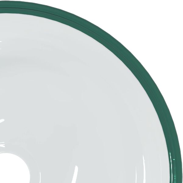 vidaXL Мивка, закалено стъкло, 30x12 см, прозрачна