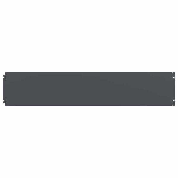 vidaXL Подравняване на тревни площи 10 бр. антрацит 10x103 см