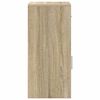 vidaXL Шкаф с чекмедже дъб сонома 38 x 34.5 x 75 см Инженерно дърво