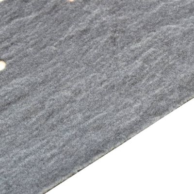 vidaXL Кухненско килимче, перимо, люта чушка, 60x180 см