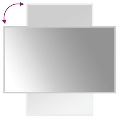 vidaXL LED огледало за баня, 60x100 см