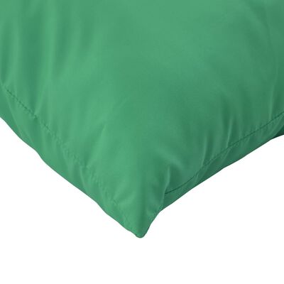 vidaXL Декоративни възглавници, 4 бр, зелени, 50x50 см, плат