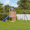 vidaXL Комбинирано детско съоръжение, масивна дугласка дървесина