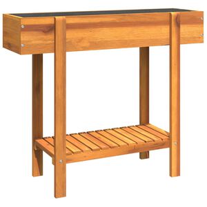 vidaXL Градинско повдигнато легло, 90x30x75 см, акациево дърво масив