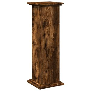 vidaXL Стойка за витрини със съхранение 31x30x90 см инженерно дърво