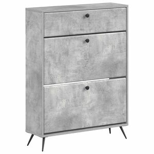 vidaXL Шкаф за обувки BREDA 78 x 24 x 103 см Инженерна дървесина