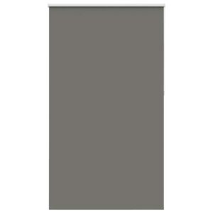 vidaXL Ролкова щора Blackout Сив 140x210 cm Ширина на плата 136,6cm