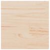 vidaXL Плот за маса, 50x50x1,7 см, квадратен, бор масив