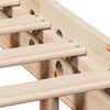 vidaXL Рамка за легло без матрак, 75x190 см, масивна чамова дървесина