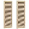 vidaXL Врата за шкаф с врата 2 бр. Натурално 110 x 2,1 x 39,5 см