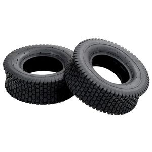 vidaXL Външни гуми за ръчна количка 2 бр 13x5,00-6 4PR каучук