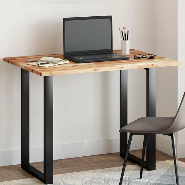 vidaXL Плот за маса, правоъгълен, 120x70x2 см, акация масив