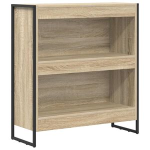 vidaXL Шкаф за книги 80 x 30 x 86,5 см Инженерна дървесина Сонома