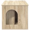 vidaXL Къща за котки Сонома 85 x 55 x 50,5 см Инженерно дърво