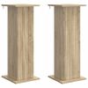 vidaXL Стойка за растения 2 pcs Дъб сонома 30,5 x 30 x 80,5 см
